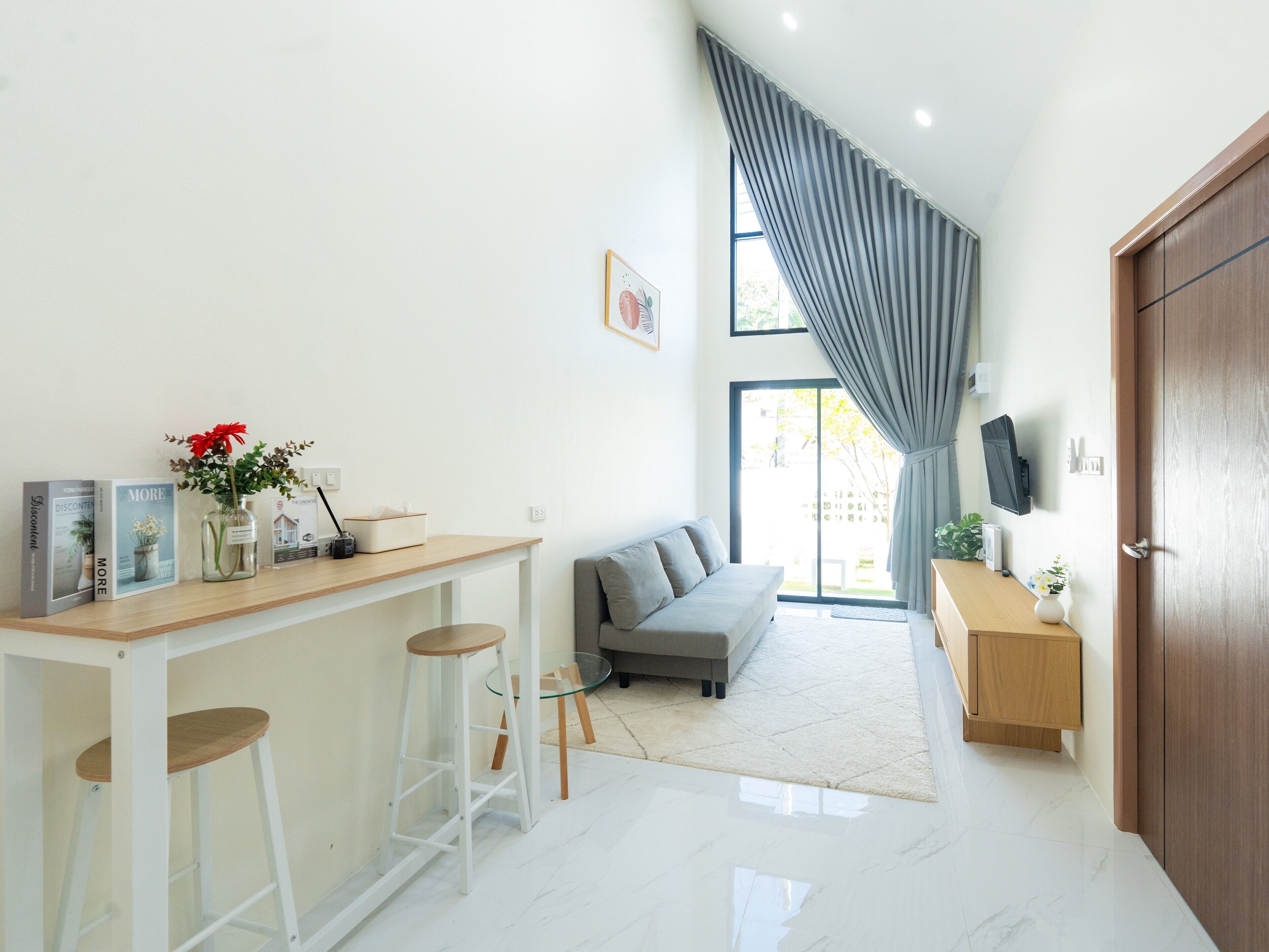 วิลล่าสำหรับครอบครัว, 2 ห้องนอน, ปลอดบุหรี่ | ห้องนั่งเล่น