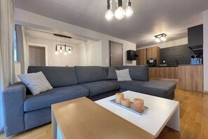 Living area - Athenean Pool Break (Voula)