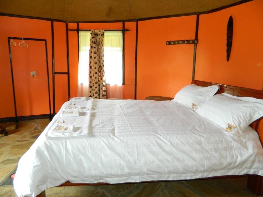 Comfort-dobbeltværelse - udsigt til have