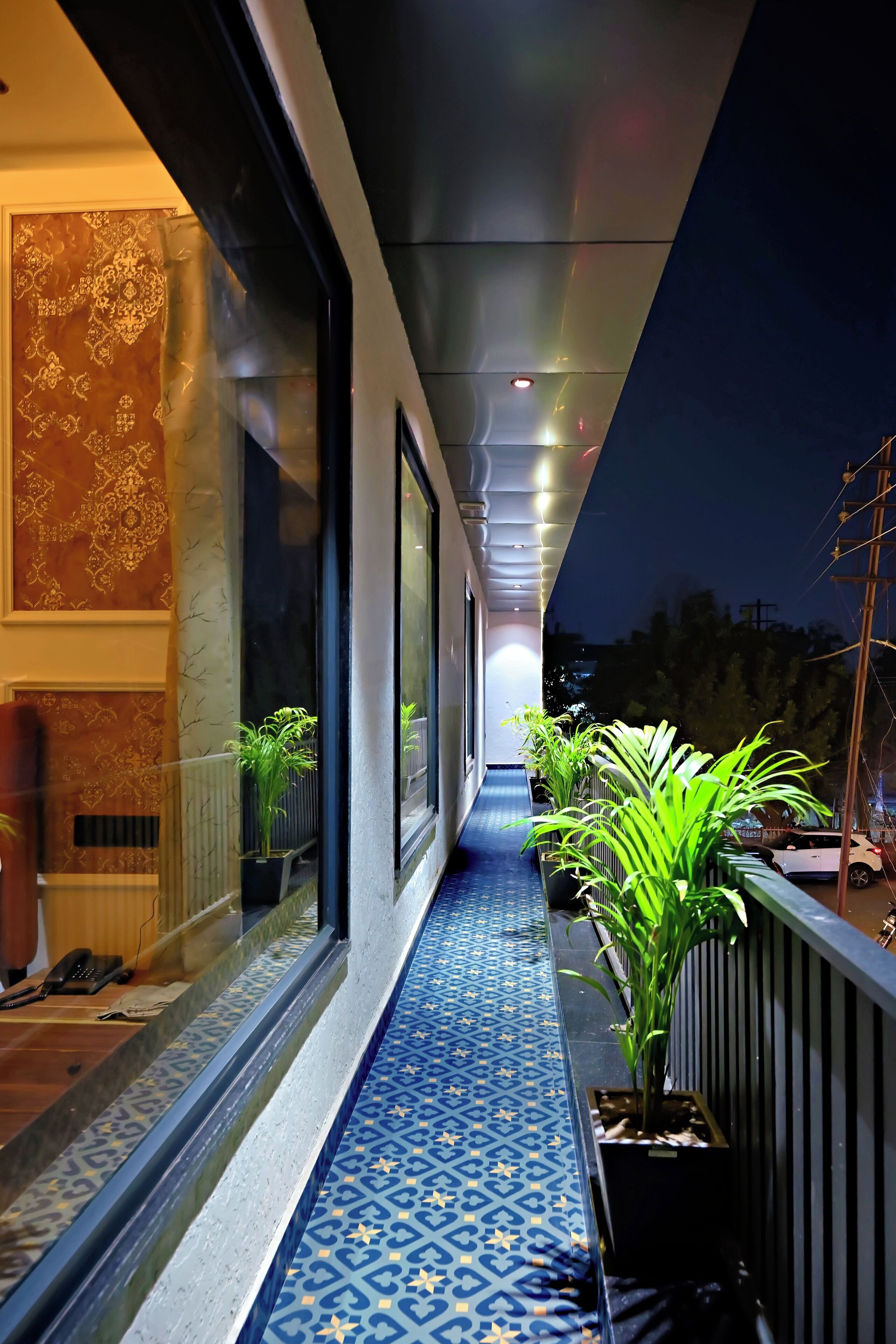 Deluxe Double Room, Balcony, City View | Terrace/patio