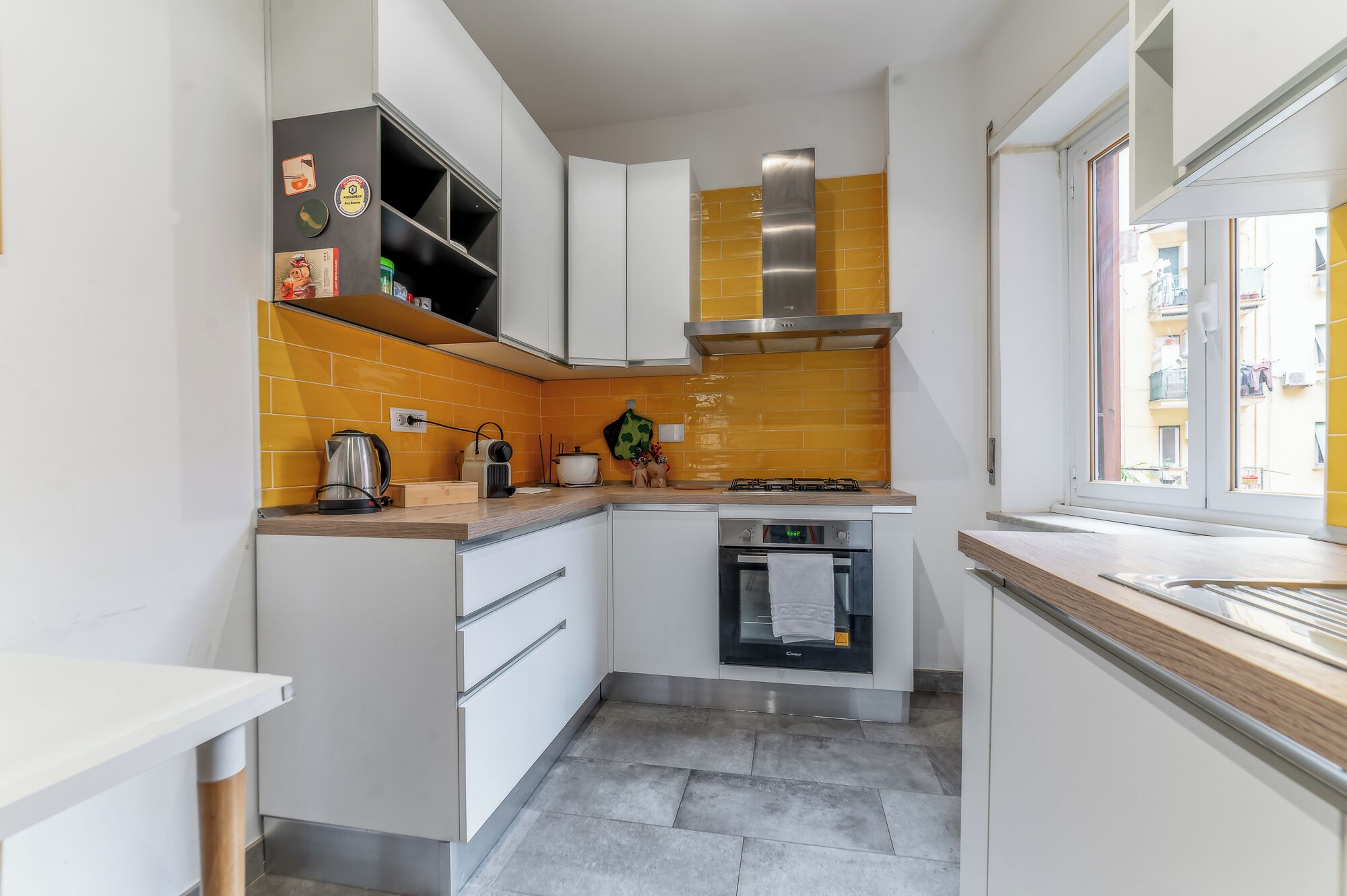 Appartement, balkon, uitzicht op de stad | Privékeuken