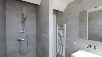 Shower, hair dryer