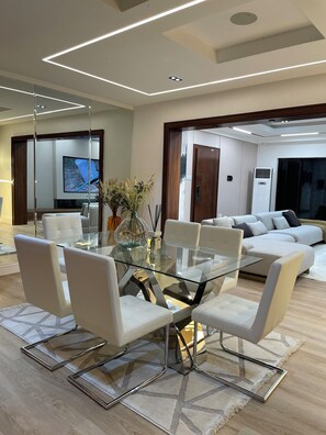 Apartment, 3 Bedrooms, Balcony, Courtyard View | Interior - Goldvika  (Abuja)