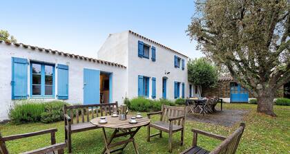 Traditionelles Haus auf Île d’Yeu, bis zu 10 Schlafplätze