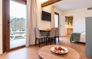 Studio, vue sur la montagne