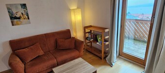 Cozy apartment with lake view in Constance, Litzelstetten, family-friendly