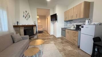 House, 3 Bedrooms, Fireplace, Ocean View | Living area