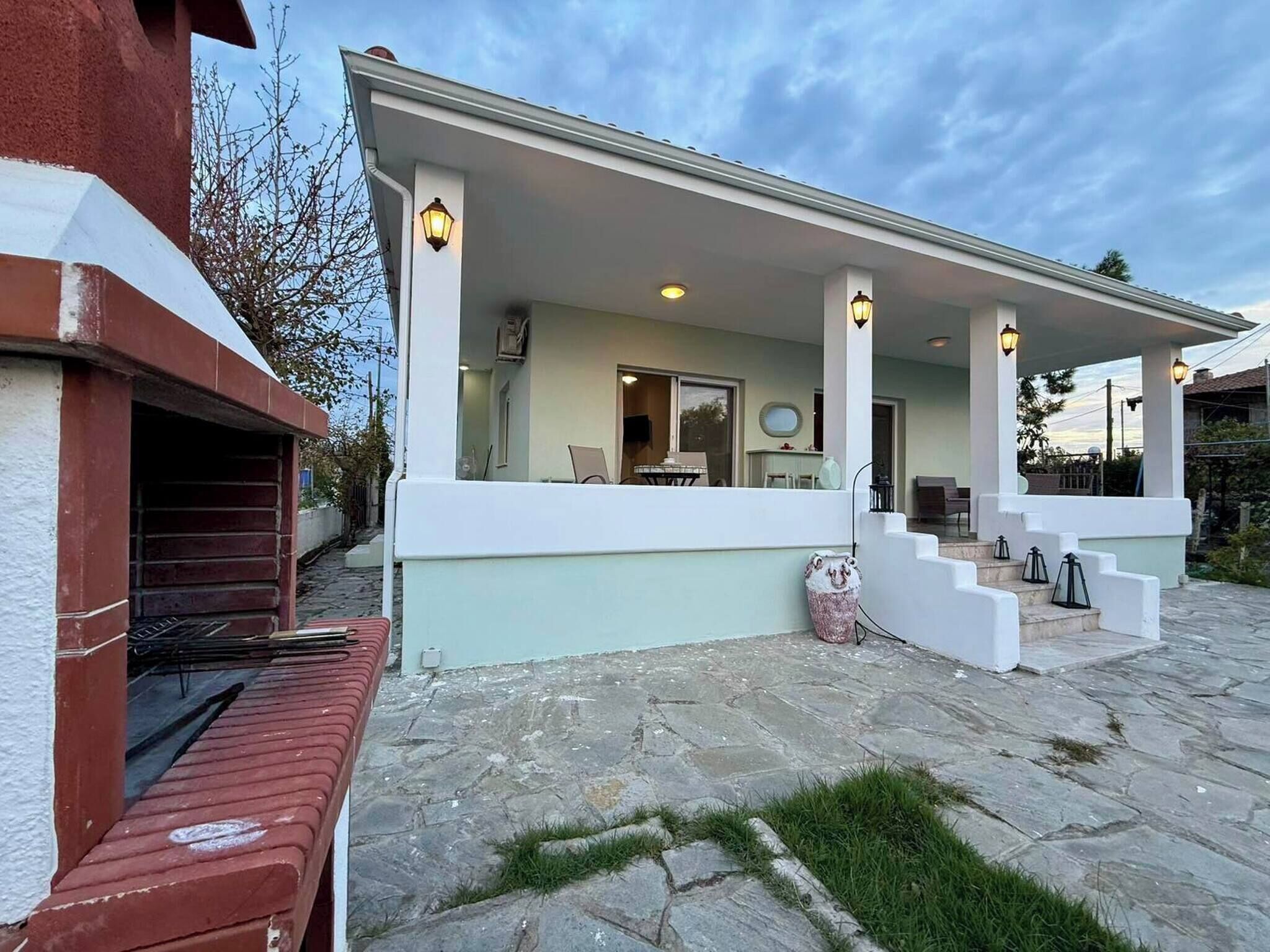 Nhà, 3 phòng ngủ, lò sưởi, quang cảnh biển