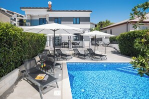 Pool - Villa for 8 people near the beach (Banjole)