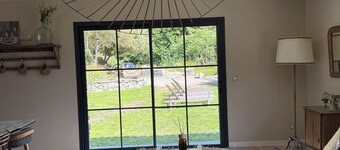 Charming house with swimming pool close to beaches and rivers 