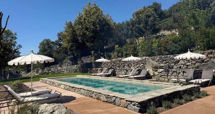Charming house with swimming pool close to beaches and rivers