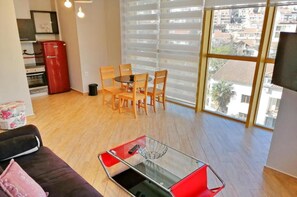 Basic Apartment, Balcony, City View | Living area - Orange Lux Apartments (Budva)