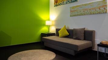 Apartment, City View | Living area