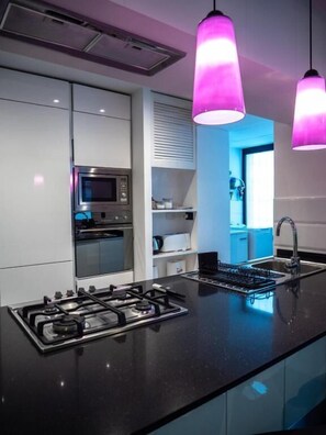 Apartment, City View | Private kitchen - Conca D'oro Colors - Metro & WI-FI (Rome)