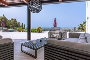 Terrace/patio - Villa Isola Bianca with pool - My Rental Homes (Playa De Talamanca)