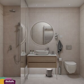 Suite Superior, balcone, vista mare | Bagno