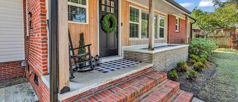 Fassade der Unterkunft