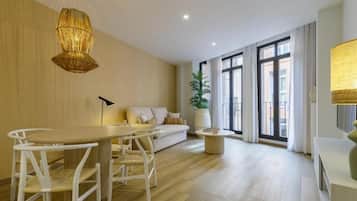 Superior-Apartment | Wohnbereich