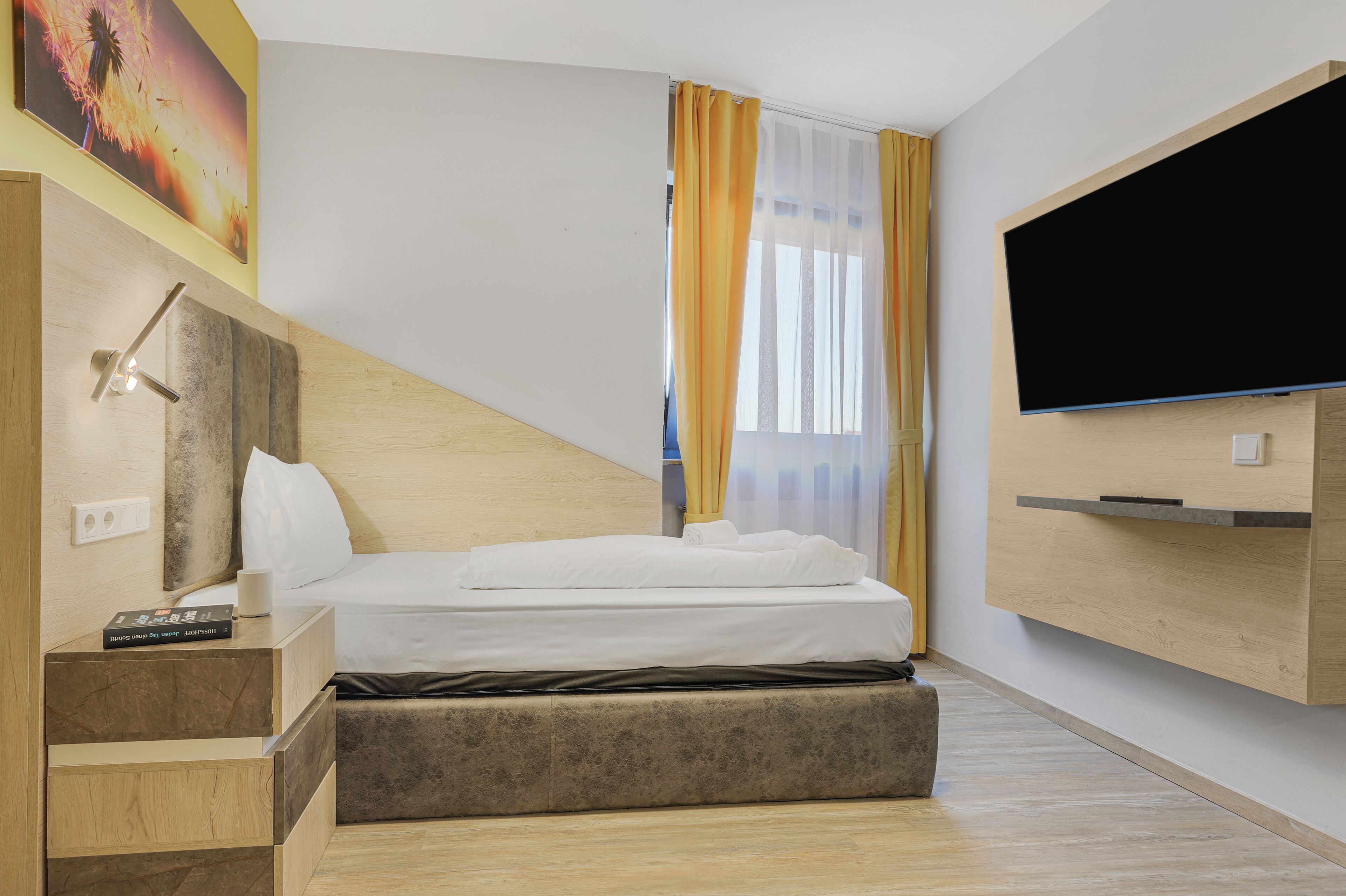 Enkeltrom – deluxe, byutsikt