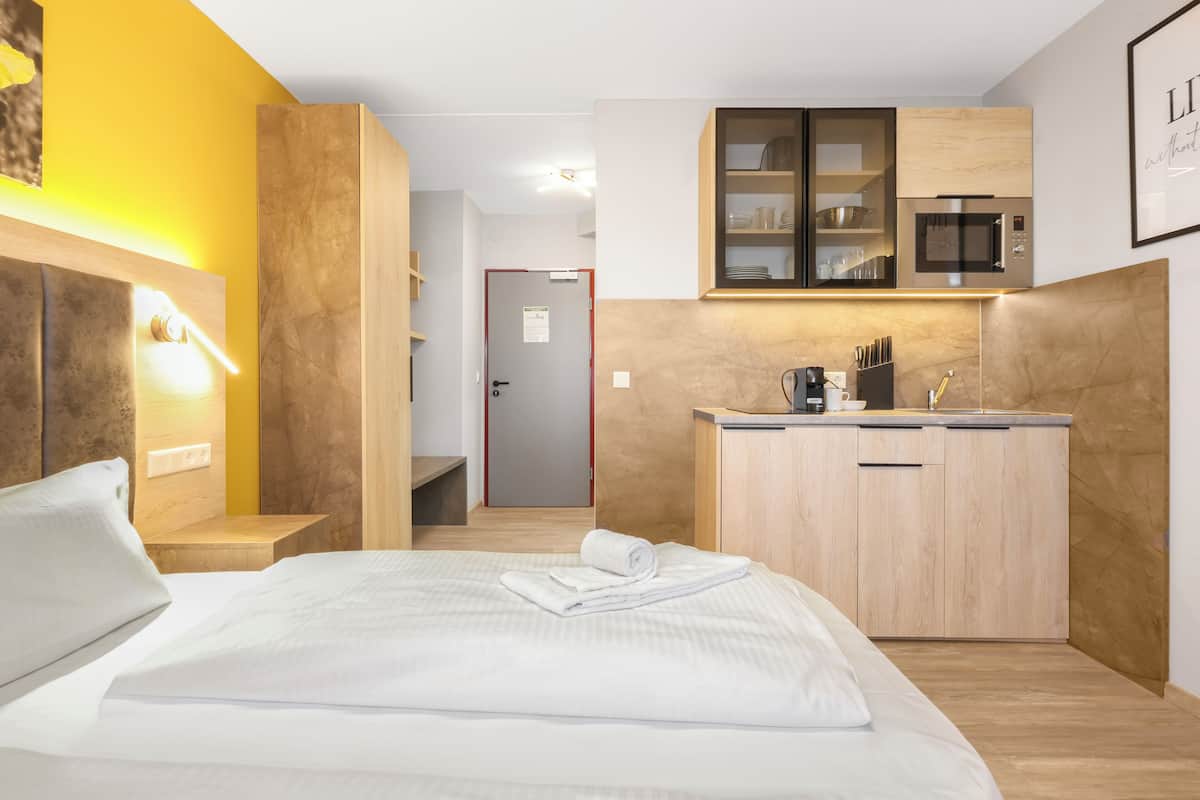 独特双人房, 城市景观 | 私人厨房