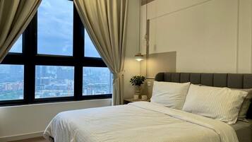 Deluxe appartement, uitzicht op de stad