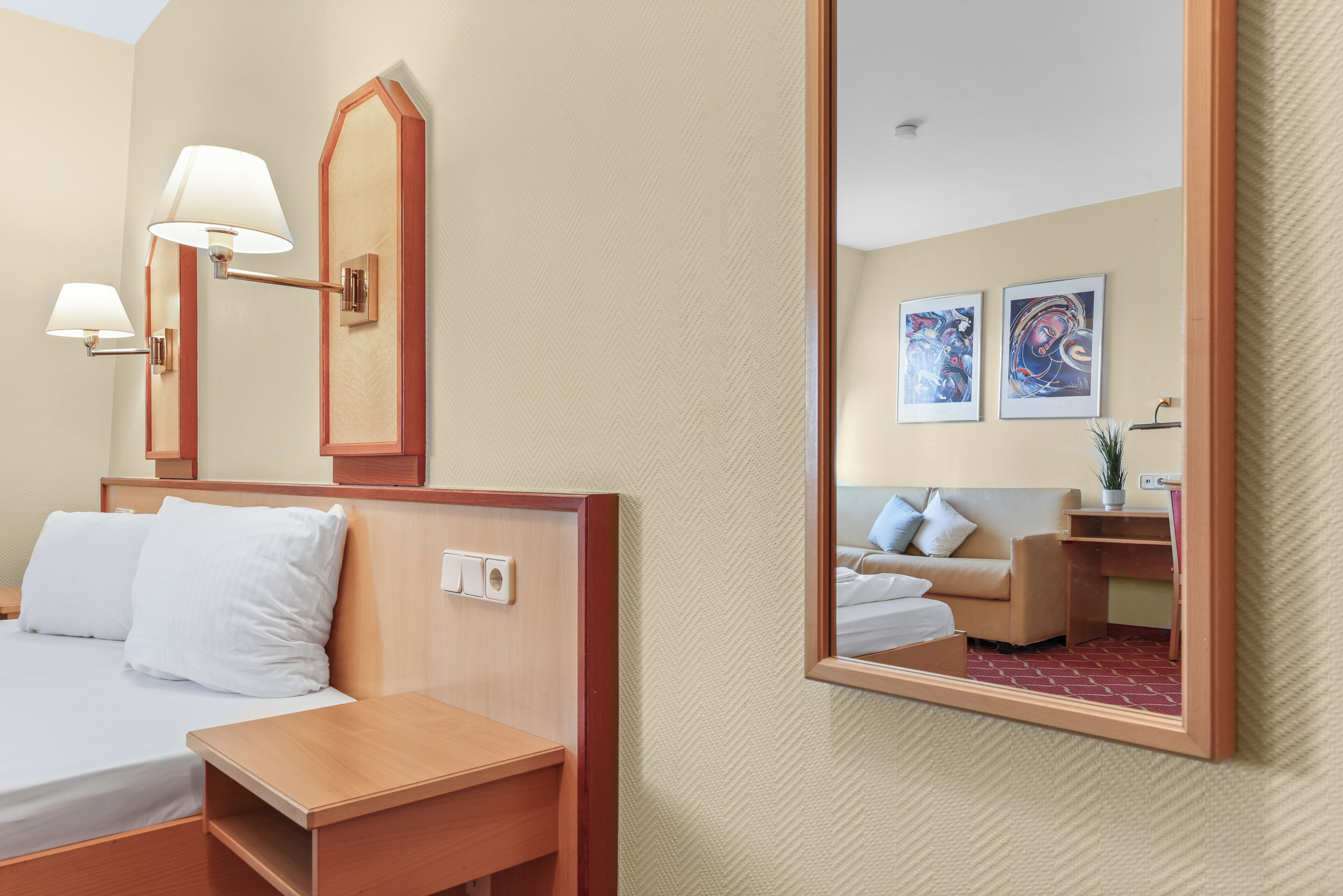 Comfort Quadruple Room, City View