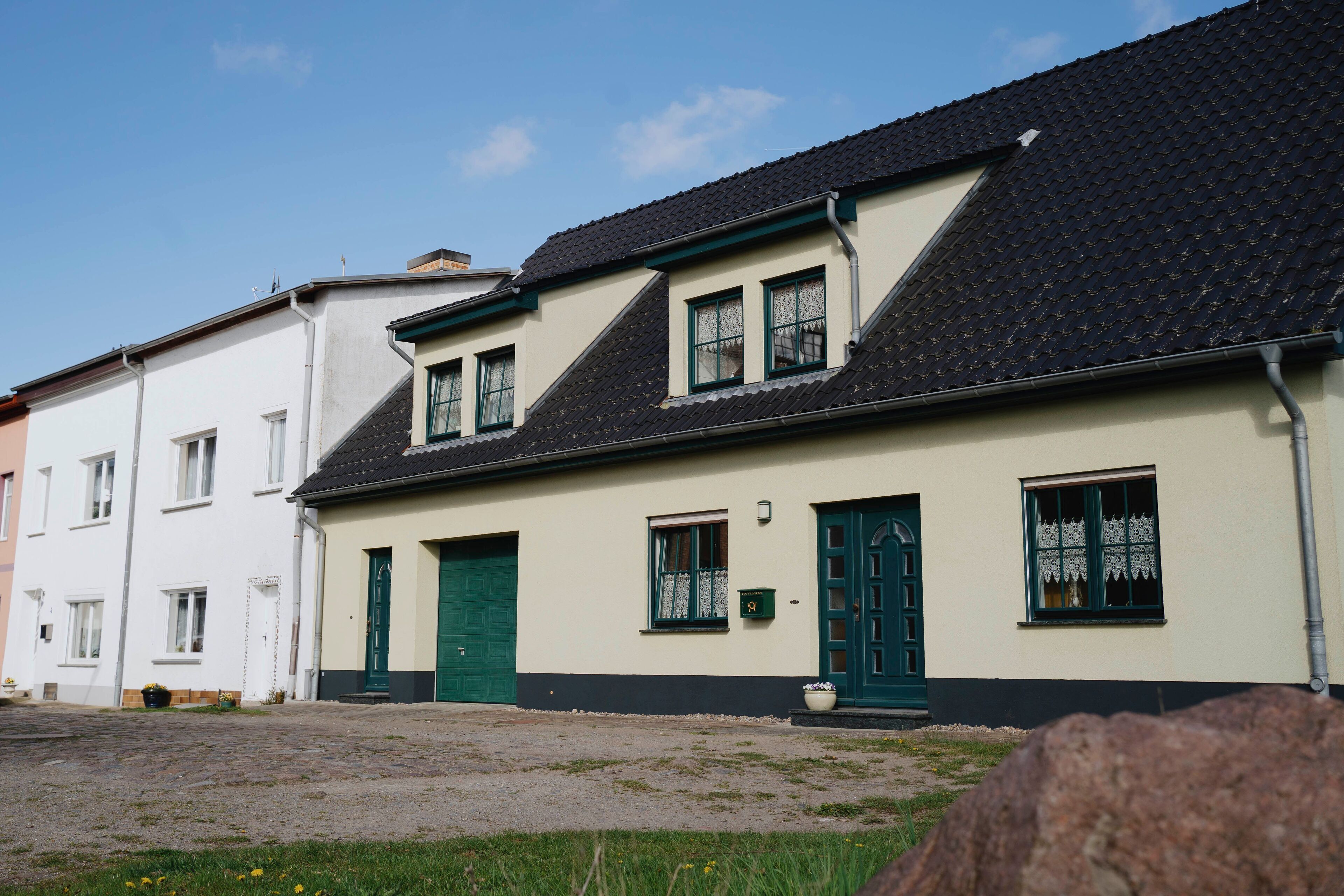 Haus indem sich die Ferienwohnung befindet