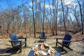 Cabin, Multiple Beds, Hot Tub, Garden View (Pond Lily Creek) | View from room