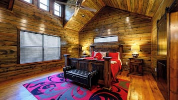 Hytte, flere senger, spabadekar, hageutsikt (Pond Lily Creek) | Innvendig