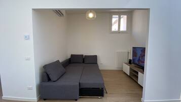 Loft, 2 chambres | Coin séjour