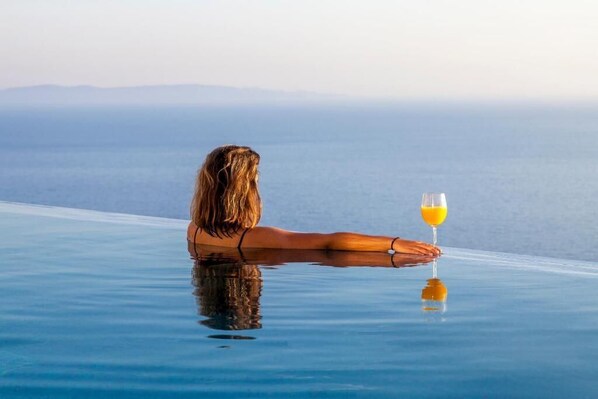 Executive Villa, Sea View | Pool | Seasonal outdoor pool - Sivota Sunset Villas (Igoumenitsa)