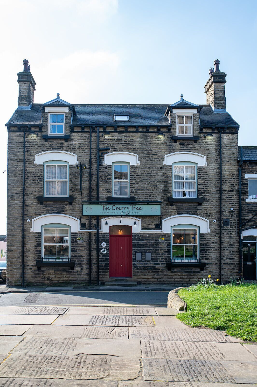 Majoituspaikan julkisivu