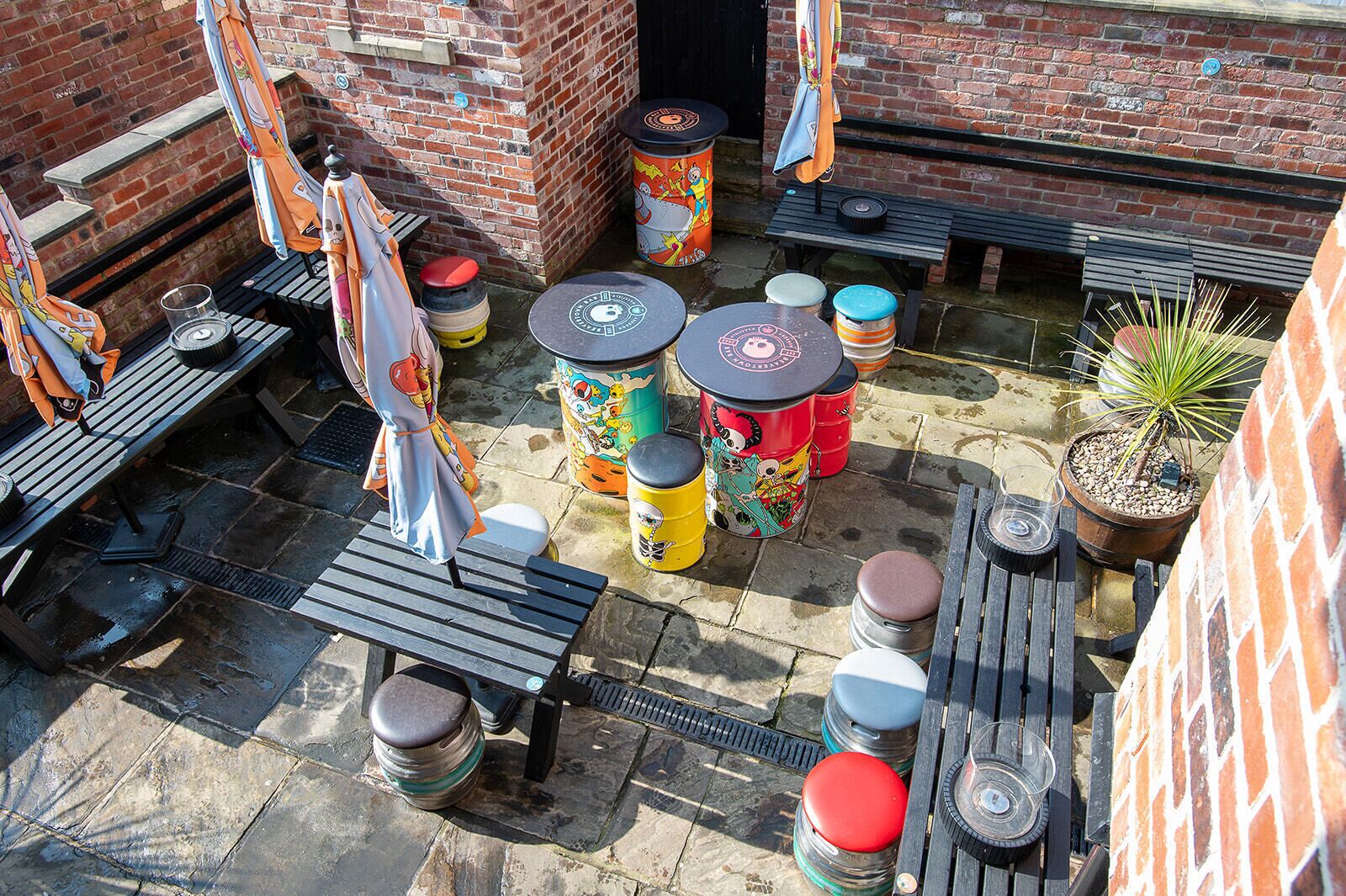 Entrada de la propiedad