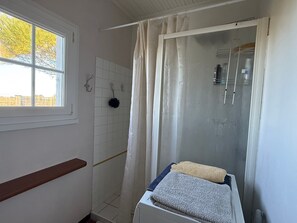 Bathroom - Vacation house with parking - 8 guests panoramic view (Barbâtre)