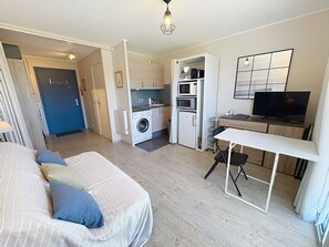 Interior - Cozy studio beach access - 2 guests (Jullouville)