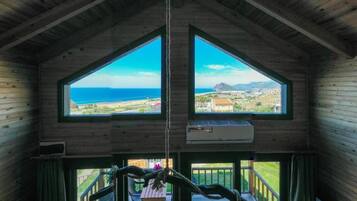 Bungalow Lune de Miel, balcon, vue mer | Intérieur
