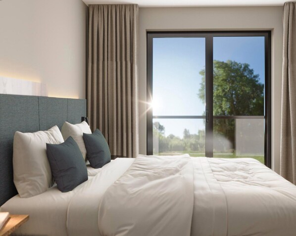 Comfort Double Room, Balcony | Hypo-allergenic bedding, desk, laptop workspace, free WiFi - Engelswerk Allgäu (Wertach)