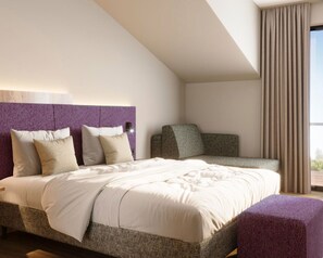 Standard-Doppelzimmer, Balkon