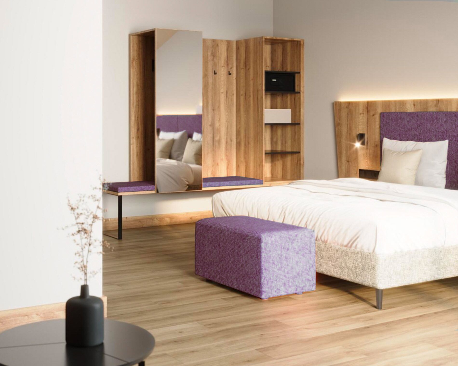 Standard-Doppelzimmer, Balkon