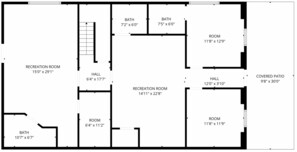 Floor plan - Sunrise Splash - 6 Bedroom, Pool, Game Room, WIFI, Free Attraction Tickets (Sevierville)