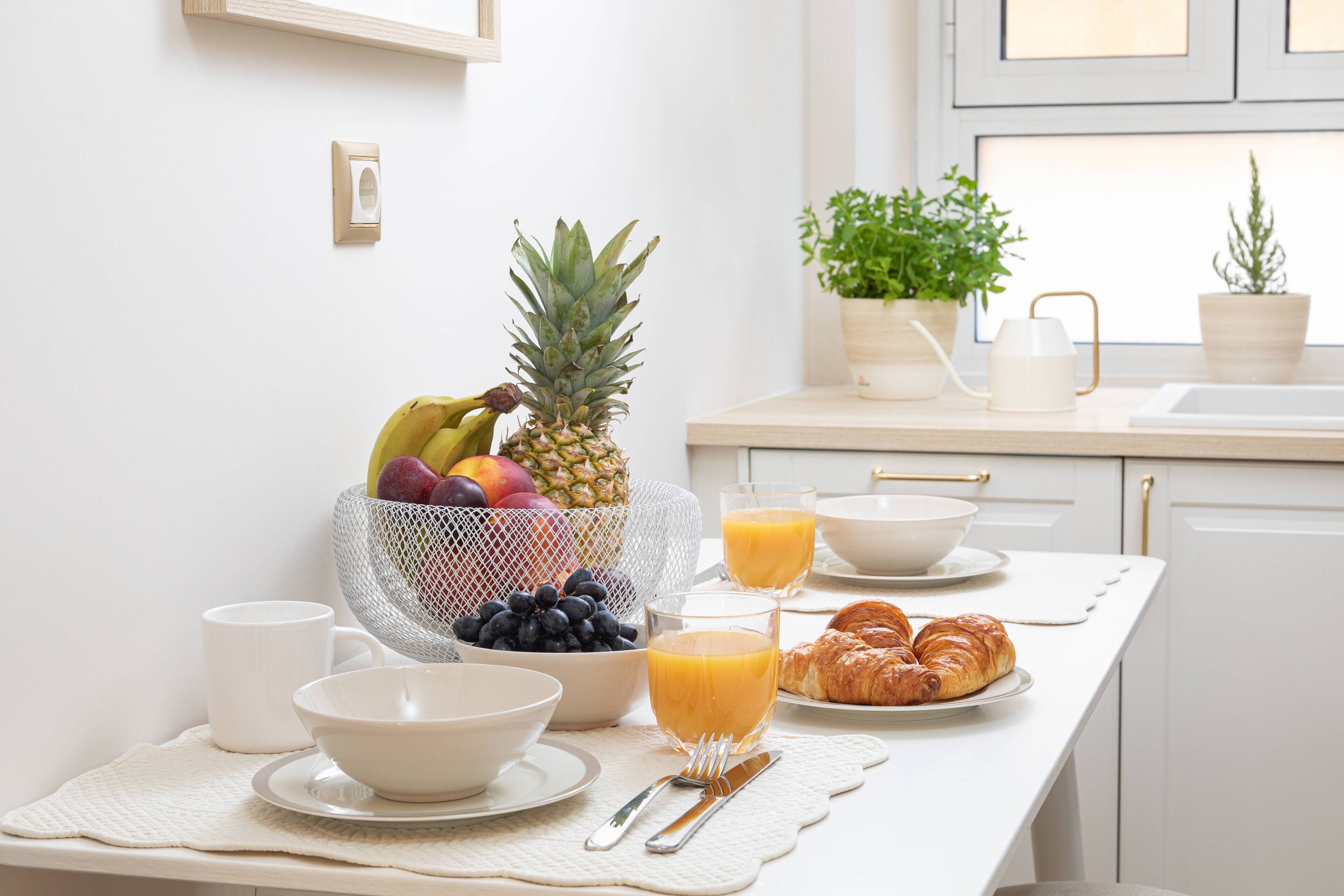 Deluxe-huoneisto, kaupunkinäköala | Ruokailu