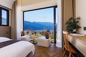 Luxury Twin Room, Lake View | View from room - Dali Haohai Yueju Seascape Guest House (Dali)