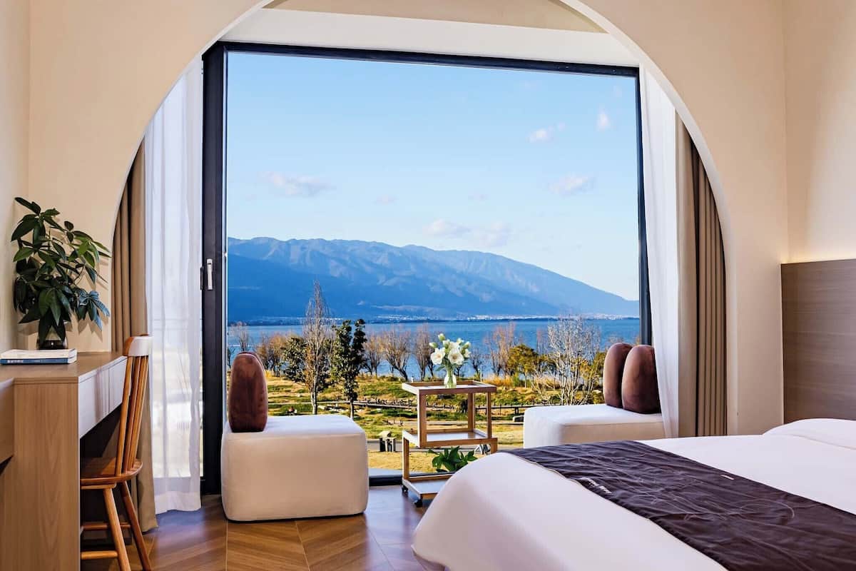 Premier-Zweibettzimmer, Seeblick | Ausblick vom Zimmer