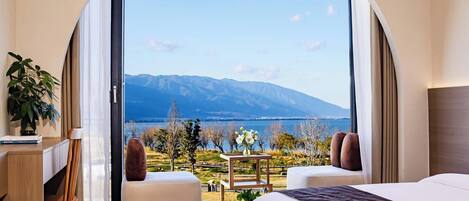 Premier tvåbäddsrum - sjöutsikt | Utsikt från rummet