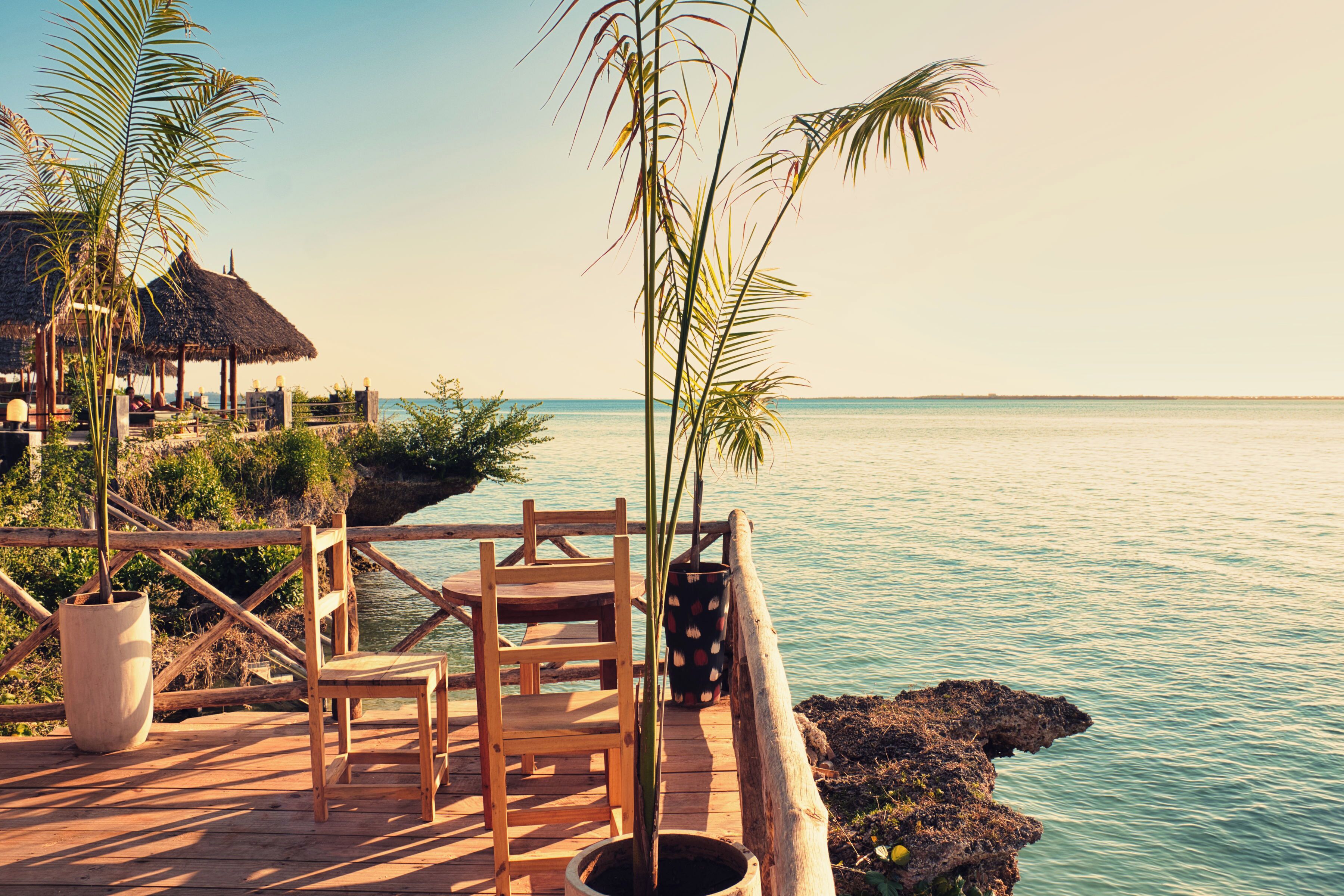 Udendørs spisemuligheder