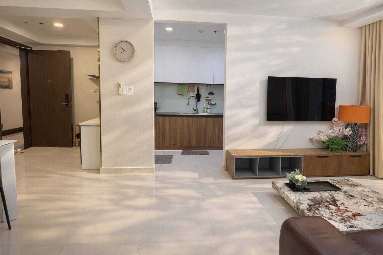 Apartamento básico | Zona de estar