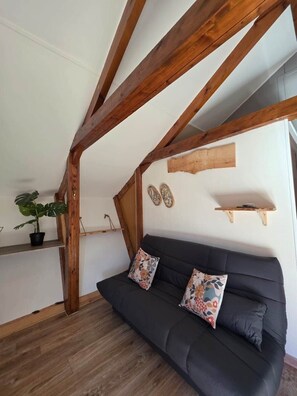 Living area - Chalet with lake view (2D) (Laffrey)