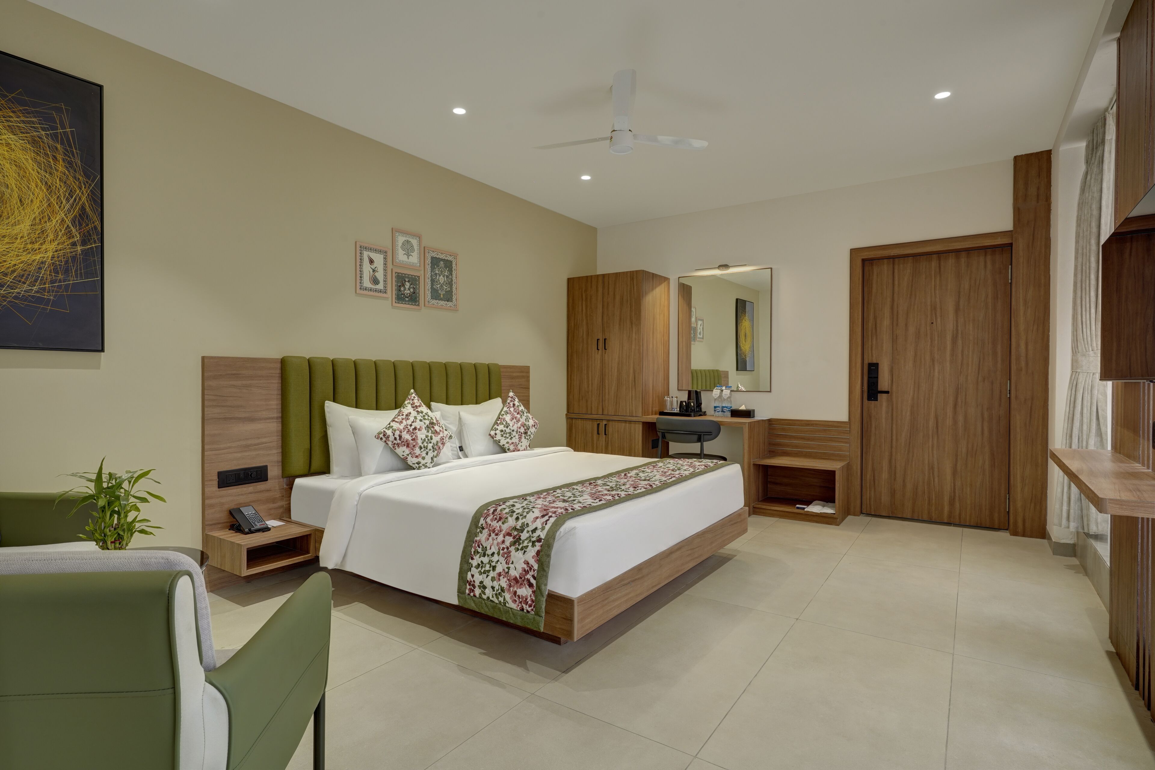 Executive-Zimmer, Balkon, Stadtblick