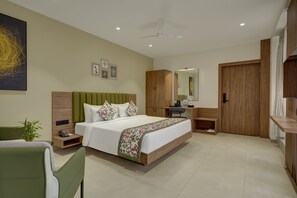 Executive-Zimmer, Balkon, Stadtblick