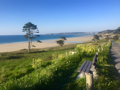 Chambre d’hôtes « La Chambre Des Embruns » avec jardin commun et Wi-Fi